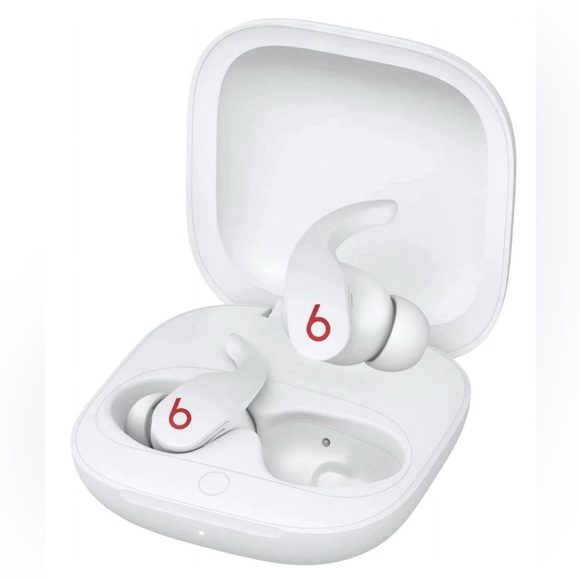 Beats fit pro white and red